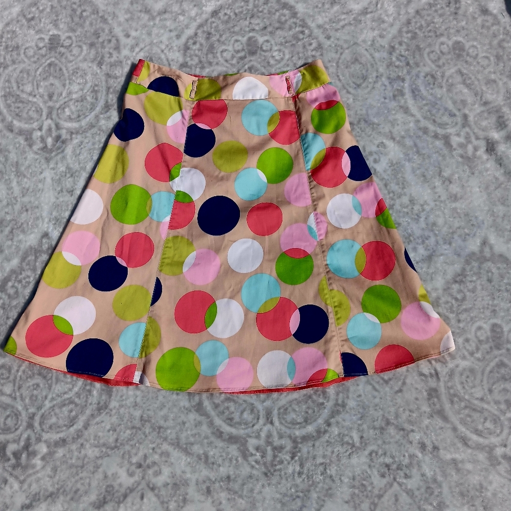 Colorful Polka Dot Women's Skirt